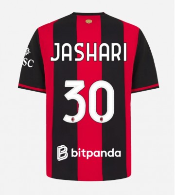 AC Milan Ardon Jashari #30 Hjemmebanetrøje 2026-27 Kortærmet